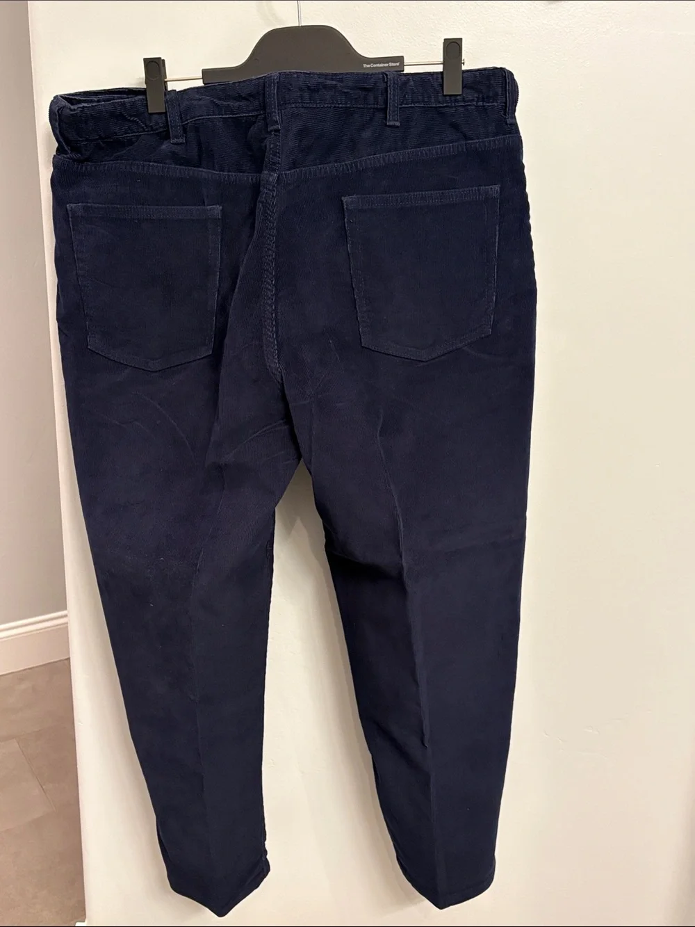 Lands' End Men's Dark Navy Corduroy Pants